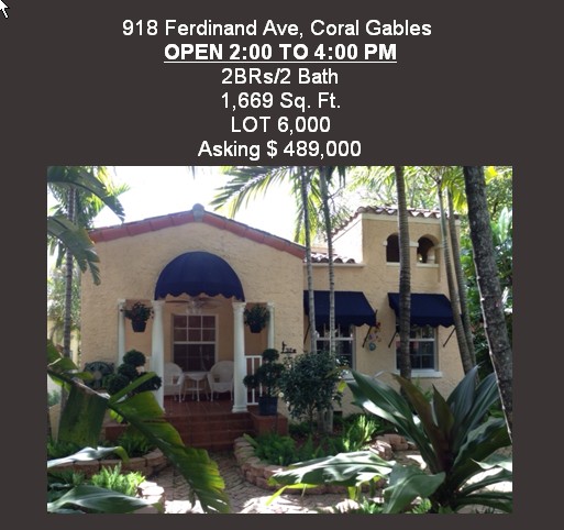 Charming Gables Home For Sale